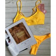 Купальник , размер 40, желтый ByGretaSwimwear