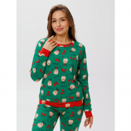 Пижама , размер 50, зеленый Iren Style