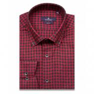 Рубашка , размер L (41-42 cm.), красный Poggino
