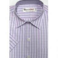 Рубашка , размер 38, фиолетовый Westhero
