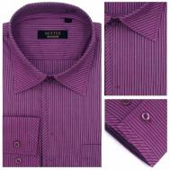 Рубашка , размер M, фиолетовый Rettex