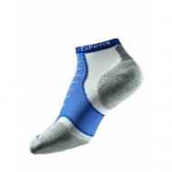 Носки , размер Eur:39-41, серый, синий Thorlos