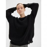 Джемпер , размер 40-48, черный Kivi Clothing