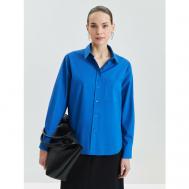 Рубашка  , размер XL (RU 50)/170, синий ZARINA