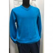 Пуловер , размер М, голубой, синий Roberto Cassini