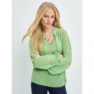 Блуза  , размер XL (RU 50)/170, зеленый ZARINA