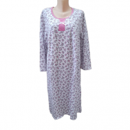 Сорочка , размер 58, розовый, белый Safo-M