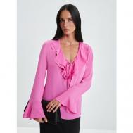 Блуза  , размер S (RU 44), розовый ZARINA