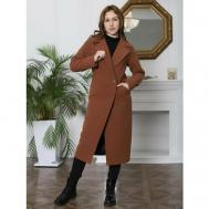 Пальто  , размер 46, коричневый Louren Wilton