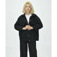 Джинсовая куртка  , размер XL, черный TANGO PLUS