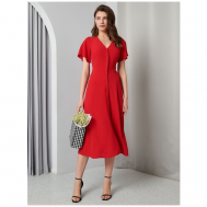 Платье , размер 42, красный Viaville
