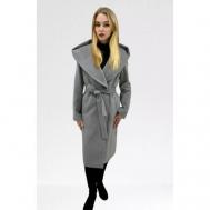 Пальто , размер 50, серый DLusso