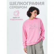 Свитшот , размер XL, розовый By Art Boyko Yuliana