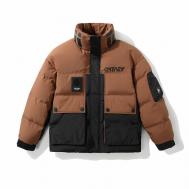 Куртка , размер L, коричневый beutyone