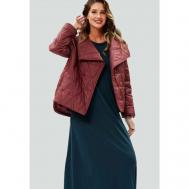 куртка   Сабина, размер 42, бордовый D`imma Fashion Studio