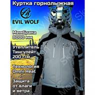 Куртка , размер 3XL, серый Evil Wolf