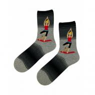 Носки , размер 36;37;38;39;40;41, серый Country Socks