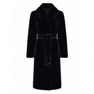 Шуба , размер XS(40-42), черный SAS womanswear