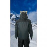 Куртка , размер 3XL, серый Evil Wolf