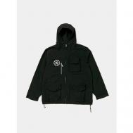 Куртка  Excursion Jacket, размер M, черный, белый Heresy London