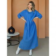 Платье , размер 56-58, синий Kayros
