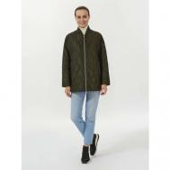Куртка  , размер 48, зеленый Madzerini