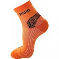 Носки , размер 43-45, оранжевый Asan