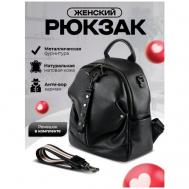 Рюкзак , фактура зернистая, черный MiBackpack