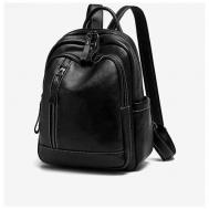 Рюкзак  планшет , регулируемый ремень, черный Нет бренда
