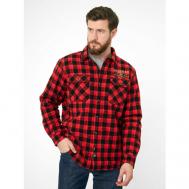 Рубашка , размер 48-50, красный Alaskan