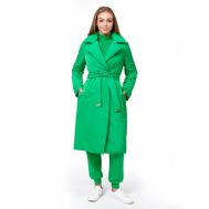 Пальто  , размер 46, зеленый Patrizia Pepe
