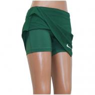 Юбка-шорты , размер S, зеленый Nike