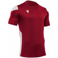 Футбольная футболка , размер XXL, красный MACRON