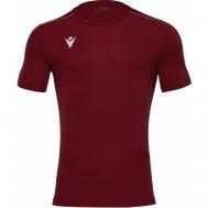 Футбольная футболка , размер M, бордовый MACRON