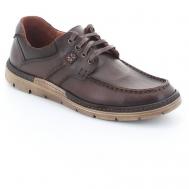 Туфли , демисезонные, натуральная кожа, размер 44, коричневый Tofa