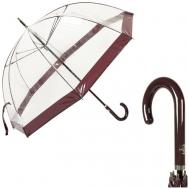 Зонт-трость , механика, купол 98 см., 8 спиц, прозрачный, для женщин, бесцветный M&P
