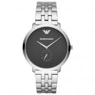 Наручные часы  Modern Slim AR11161, черный, серебряный Emporio Armani