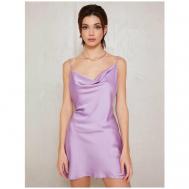 Платье , вечернее, прилегающее, мини, размер XS, фиолетовый Feelz