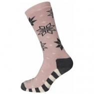 Женские носки , размер 34/36, розовый, черный Ulvang