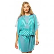 Пляжное платье , размер 42, голубой Jolidon