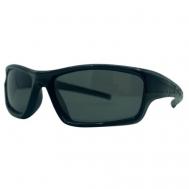 Солнцезащитные очки , квадратные, оправа: пластик, спортивные, для мальчиков, черный Aleso Marco