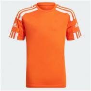 Футболка , размер 152, оранжевый, белый Adidas