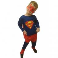 Карнавальный костюм детский Детский карнавальный костюм супермен LU8766  104-110cm InMyMagIntri