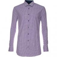 Рубашка , размер 48/M/170-178, фиолетовый Imperator