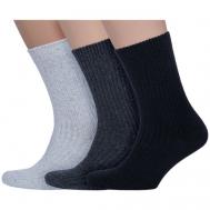 Мужские носки , 3 пары, размер 39-44, мультиколор Hobby Line