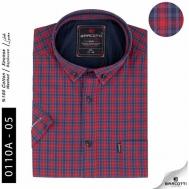 Рубашка , размер 3XL(62), бордовый BARCOTTI