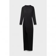 Платье , вечернее, прилегающее, макси, размер 42, черный Mother of All