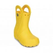 Сапоги , размер C12 US, желтый Crocs