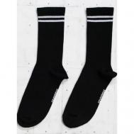 Носки , размер 41-45, черный snugsocks