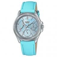 Наручные часы  Collection LTP-2089L-2A, голубой, серебряный Casio